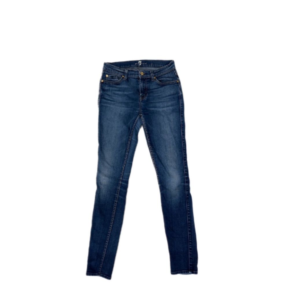 7 For All Mankind The Skinny Jeans 26 Dark Wash